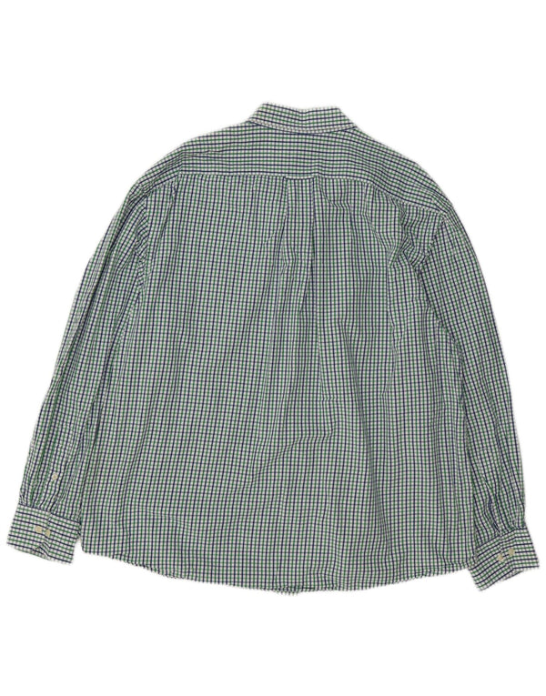 IZOD Muška košulja 2XL Green Gingham pamuk