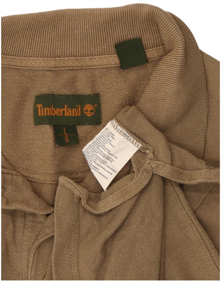 Timberland muška polo majica velika bež pamuk