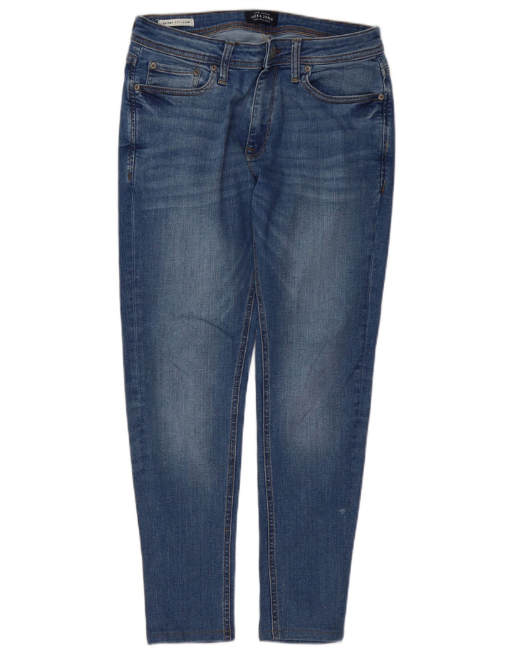 Jack & Jones muške uske traperice Liam W30 L27 plave