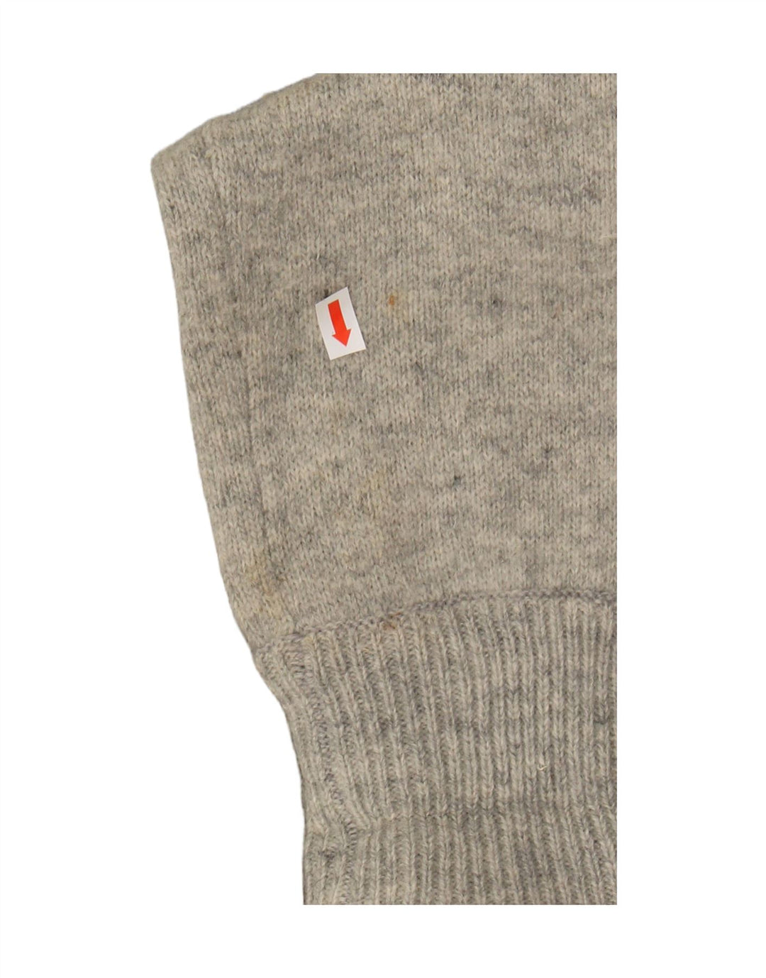 Woolrich ženski džemper s punim patentnim zatvaračem UK 10 Mala siva vunena