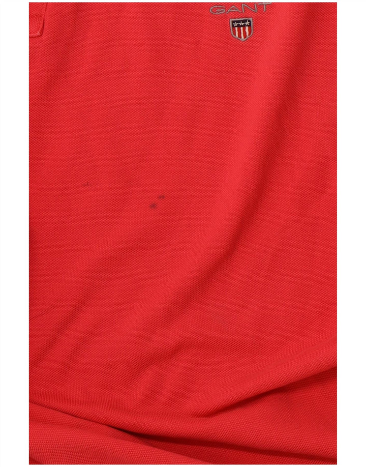 GANT Regular muška polo majica 4XL crveni pamuk