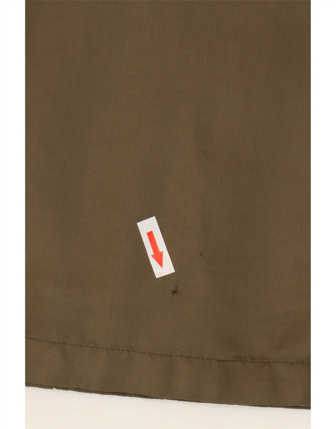 Vintage ženski kaput s kapuljačom UK 14 veliki kaki poliester