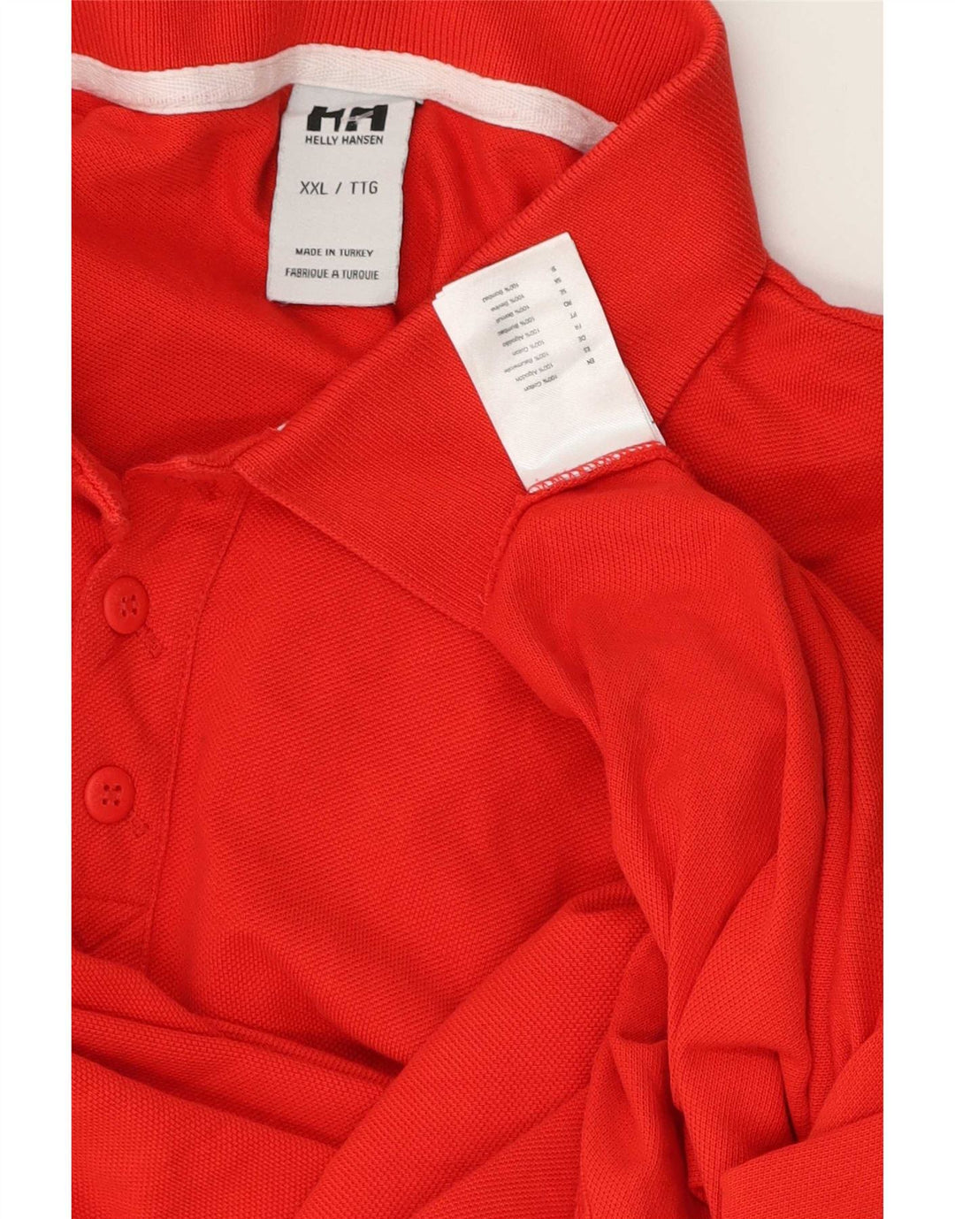 Helly Hansen muška polo majica 2XL crveni pamuk