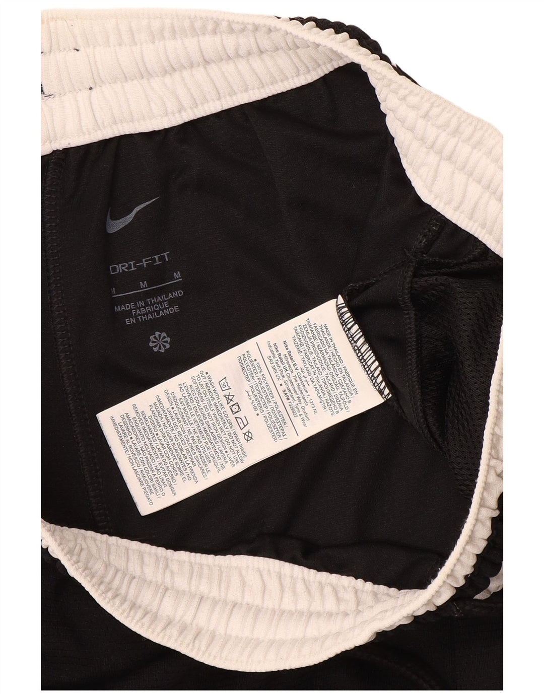 Nike Dri Fit sportske kratke hlače srednje crne boje od poliestera