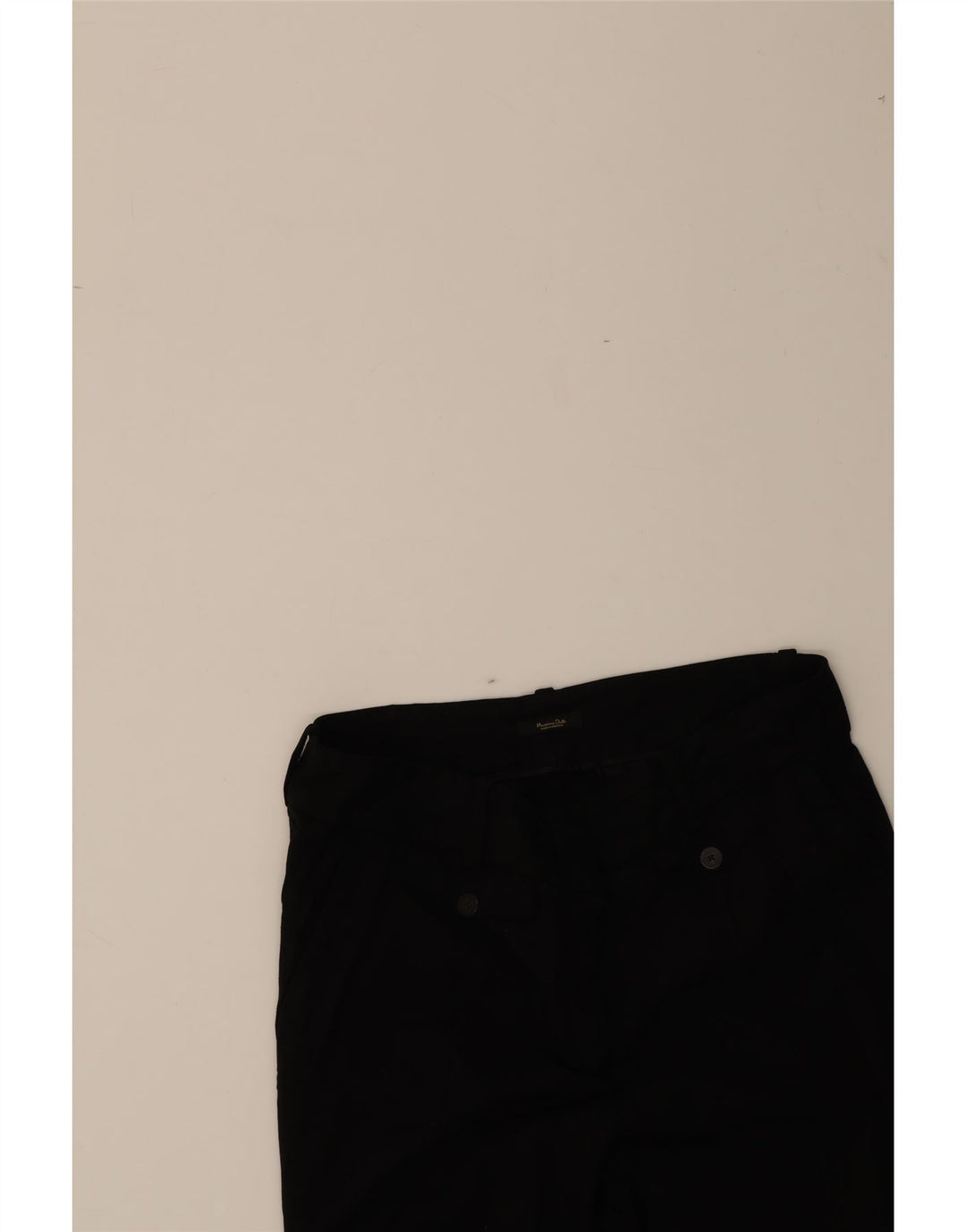 MASSIMO DUTTI Womens Bootcut Casual Trousers EU 40 Medium W30 L31 Black Vintage Massimo Dutti and Second-Hand Massimo Dutti from Messina Hembry 