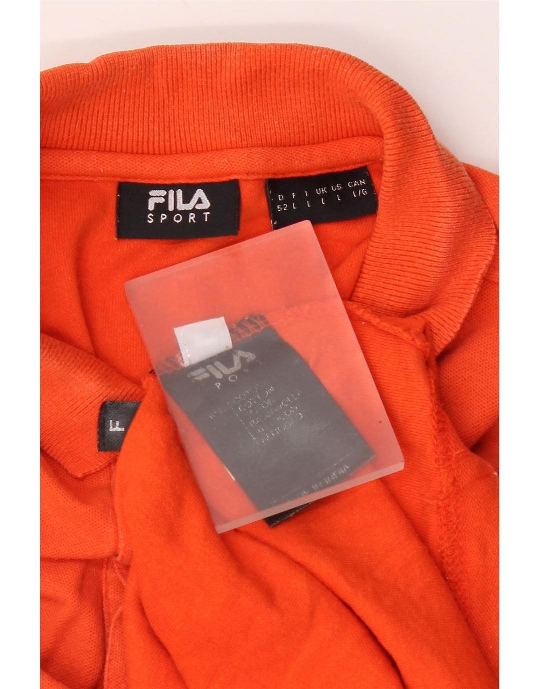 Fila muška polo majica velika narančasta pamuk