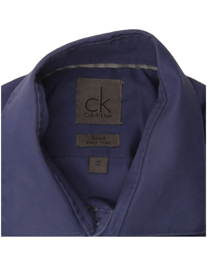 Calvin Klein muška pripijena košulja veličina 38 15 srednje plava