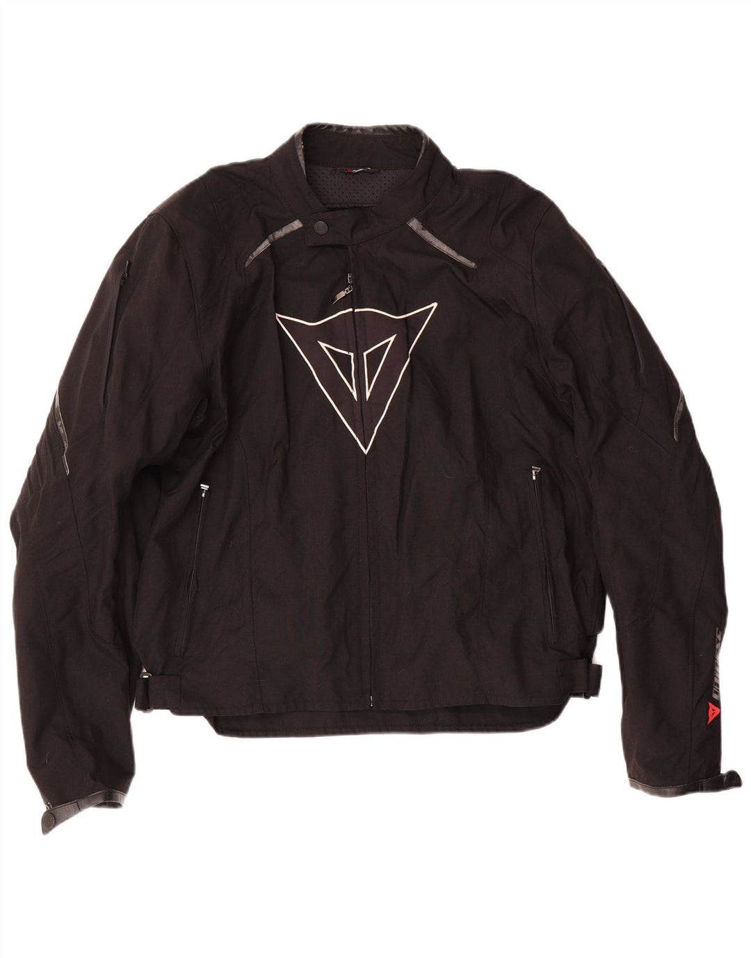 DAINESE muška grafička trkačka jakna EU 56 XL crni najlon