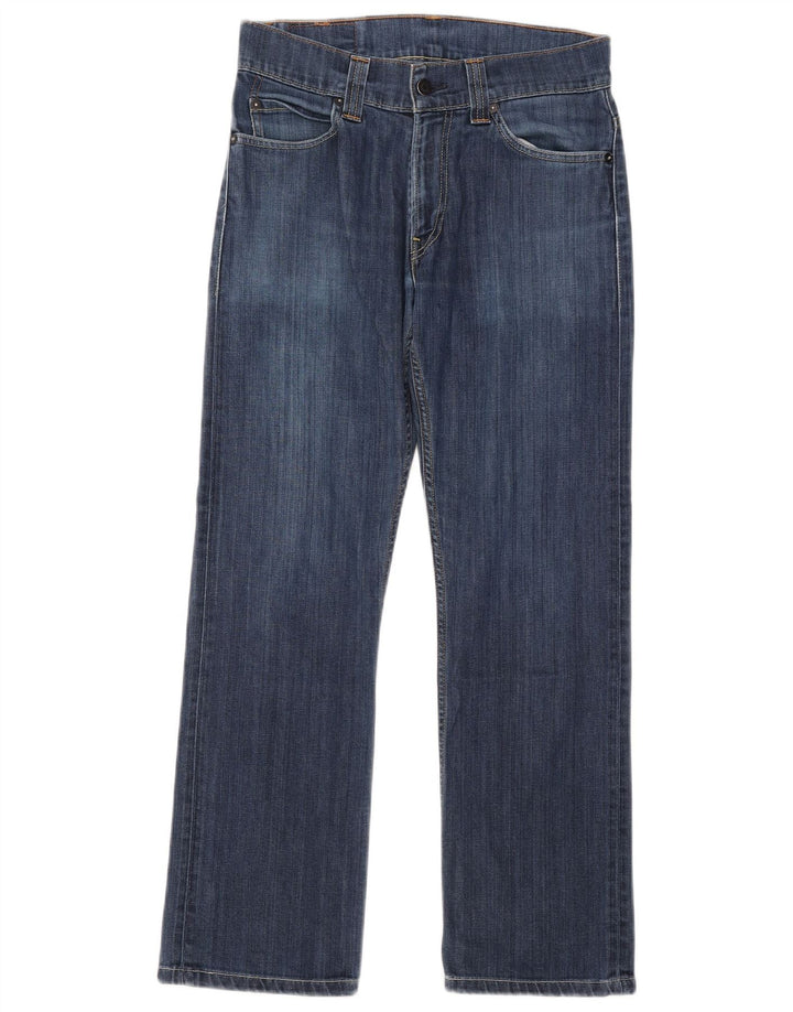 Levi's ženske ravne traperice 506 W30 L28 plavi pamuk