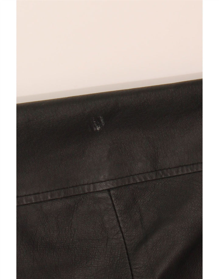 POINTERS Mens Leather Jacket UK 42 XL Black Leather Vintage Pointers and Second-Hand Pointers from Messina Hembry 