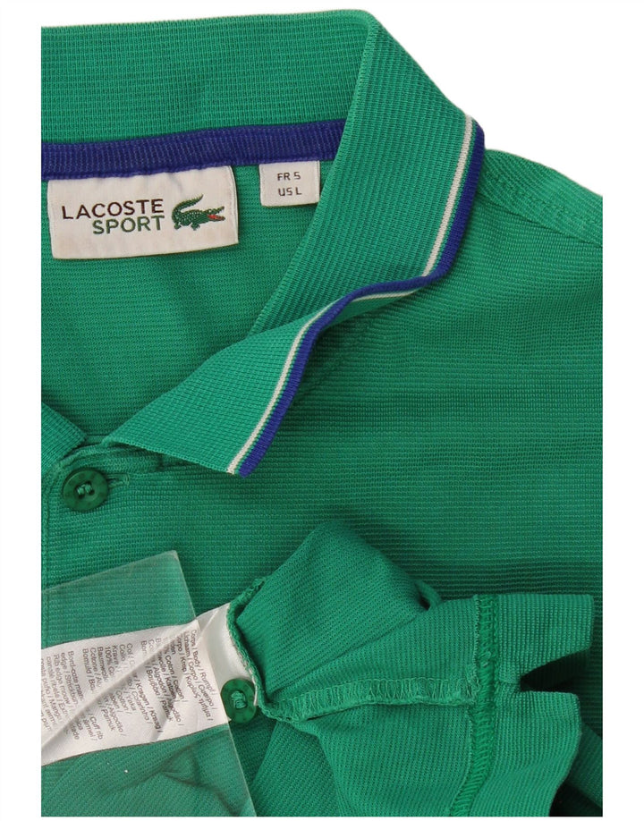 LACOSTE muška polo majica veličine 5 veliki zeleni pamuk