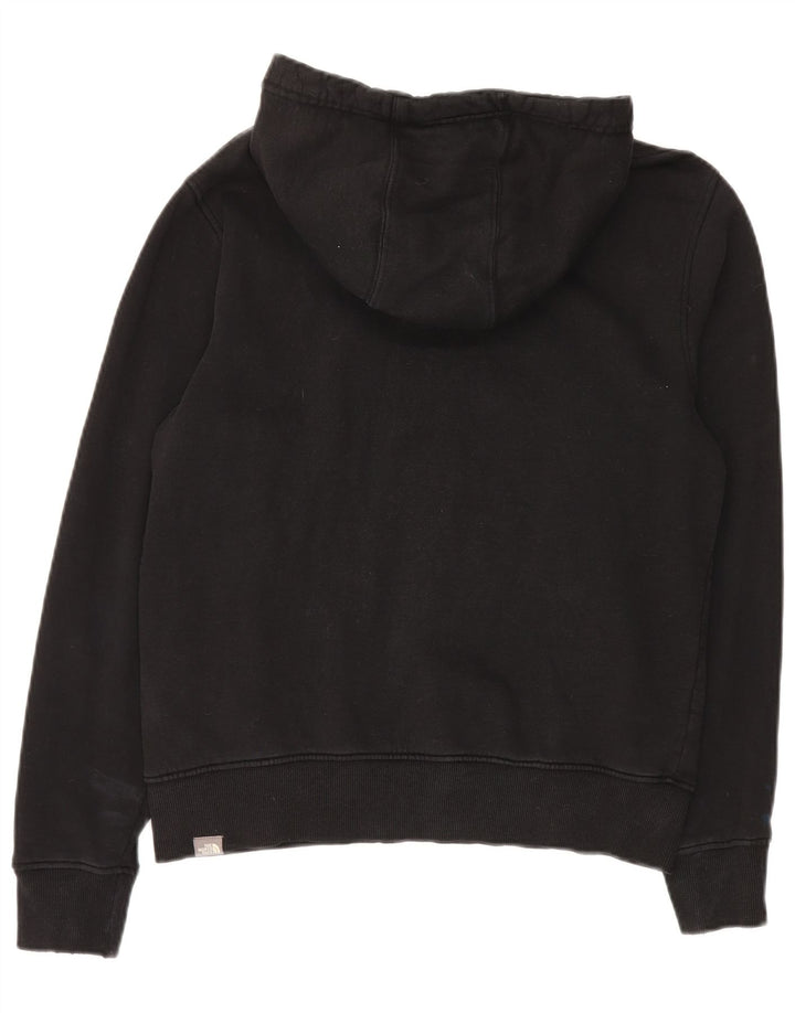 The North Face muška majica s kapuljačom srednje veličine, crni pamuk