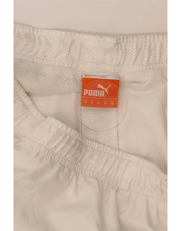Puma muške sportske kratke hlače srednje bijele boje