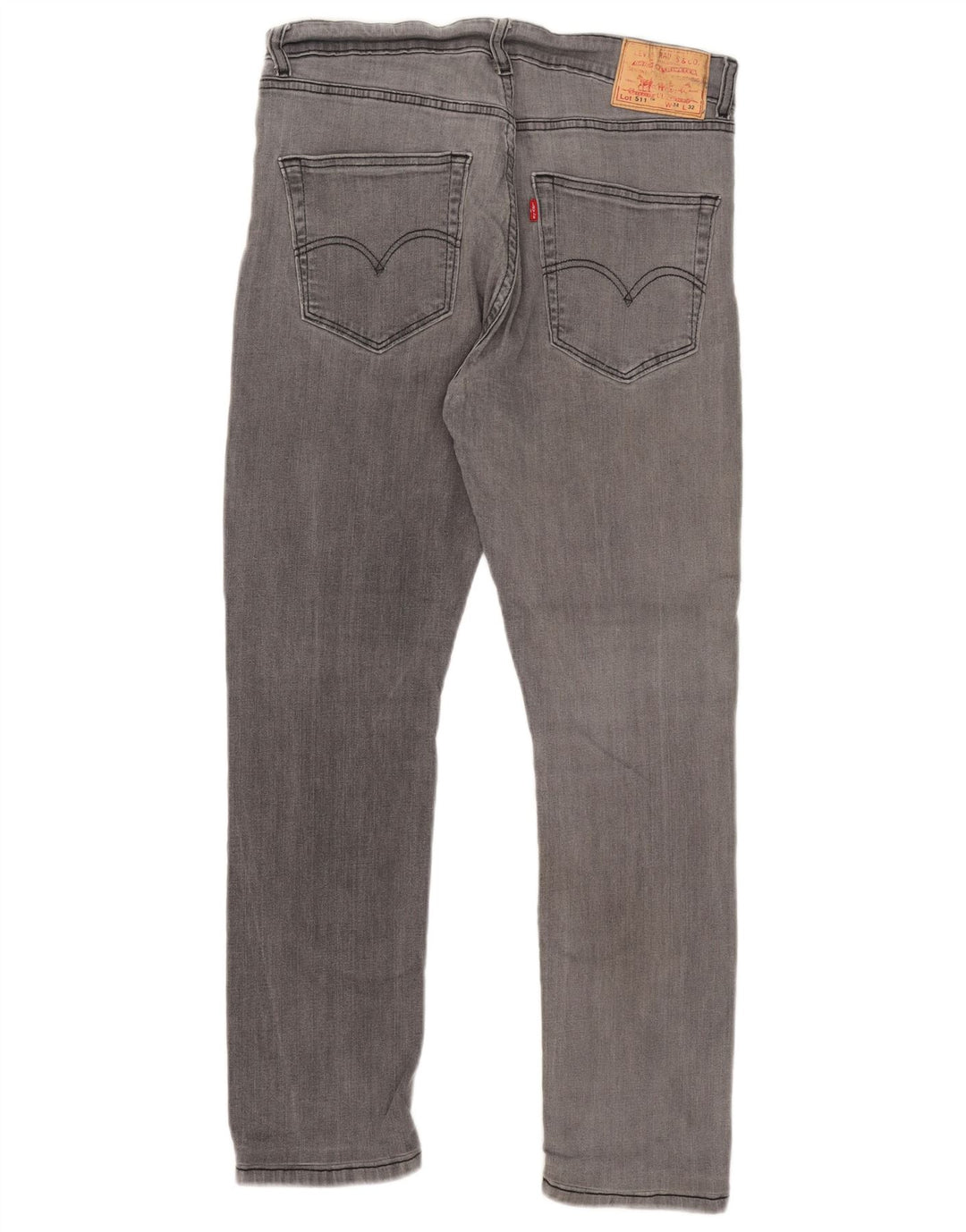 Levi's muške 511 uske traperice W34 L28 sivi pamuk