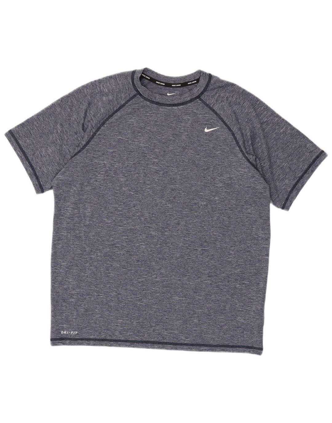 Nike Dri Fit majica kratkih rukava Veliki tamnoplavi pjegavi poliester