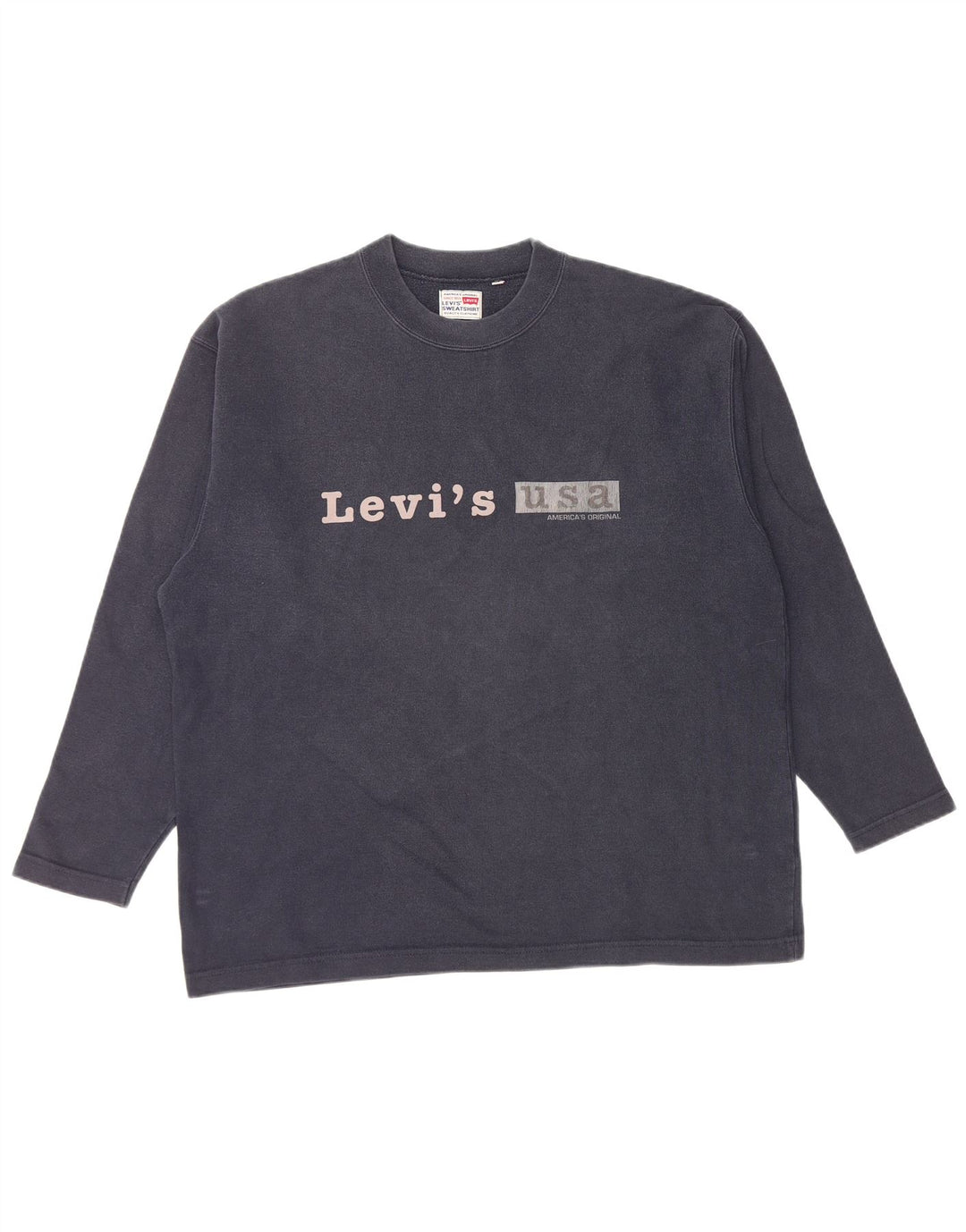 LEVI'S muška majica s grafičkim motivima, veliki tamnoplavi pamuk
