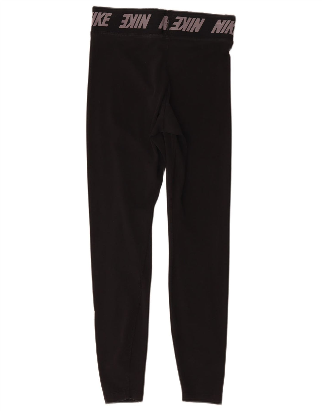 Nike Womens Graphic Leggings UK 8 Small Black