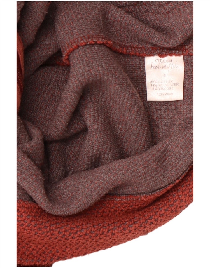 WEIRD FISH Muška trenirka Gornja jakna Mala crvena pamučna