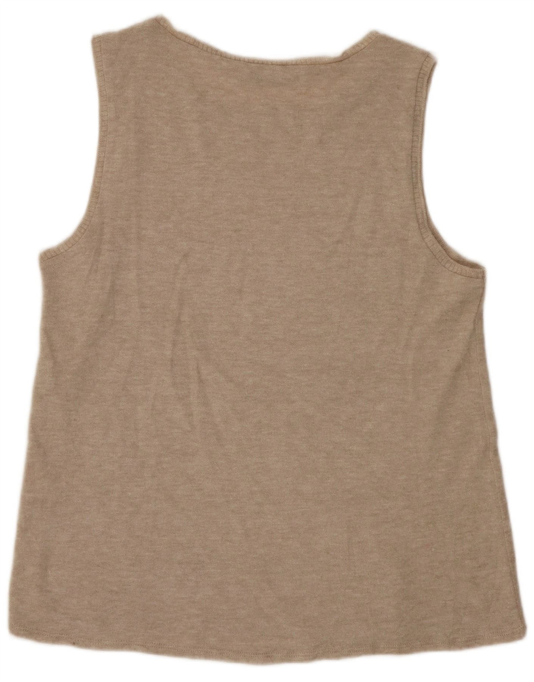 Zara ženski prsluk UK 10 Small Beige Flecked