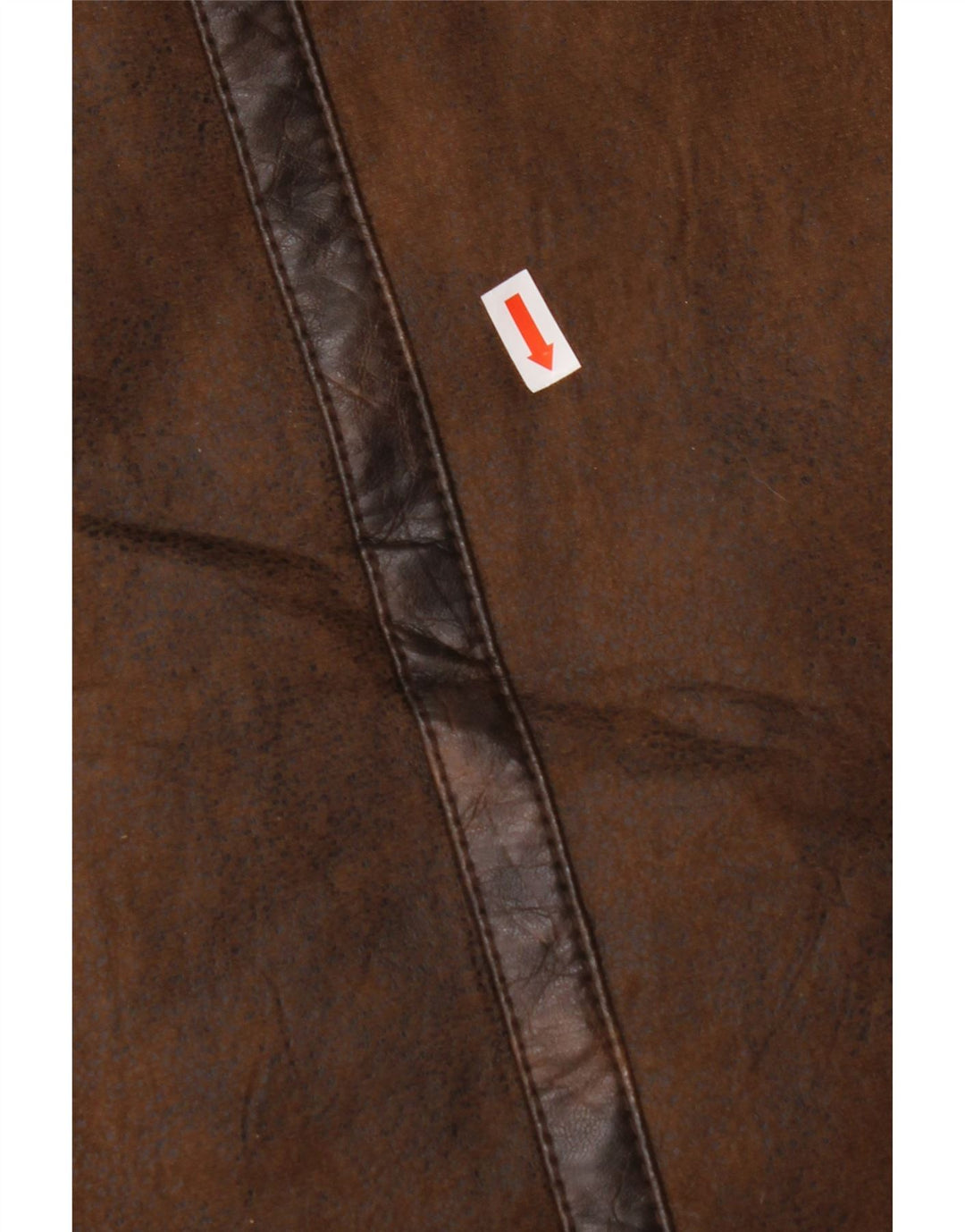 AERONAUTICA MILITARE Muška letačka šerpa jakna UK 36 mala smeđa poliester