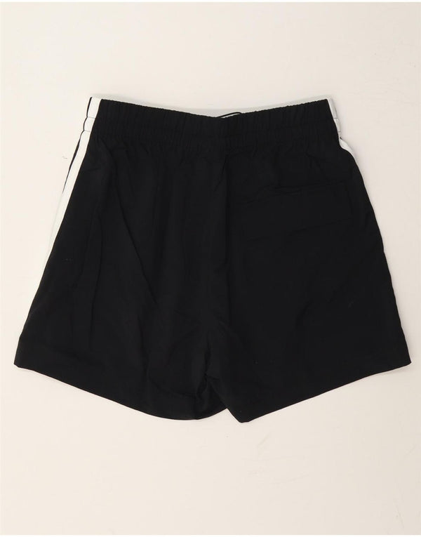 Adidas ženske sportske kratke hlače UK 8/10 male crne poliamidne