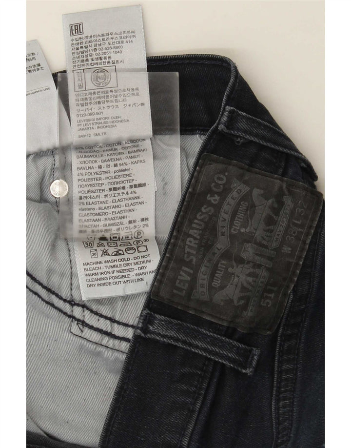 Levi's muške 511 uske traperice W38 L32 plavi pamuk
