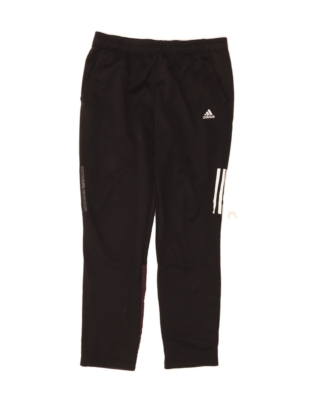 ADIDAS Mens Tracksuit Trousers Large Black Colourblock Polyester Vintage Adidas and Second-Hand Adidas from Messina Hembry 