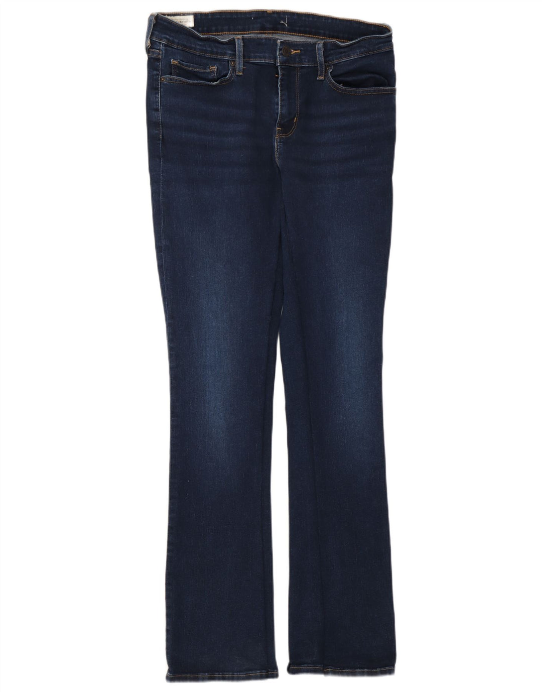 Levi's ženske uske traperice W30 L32 tamnoplavi pamuk