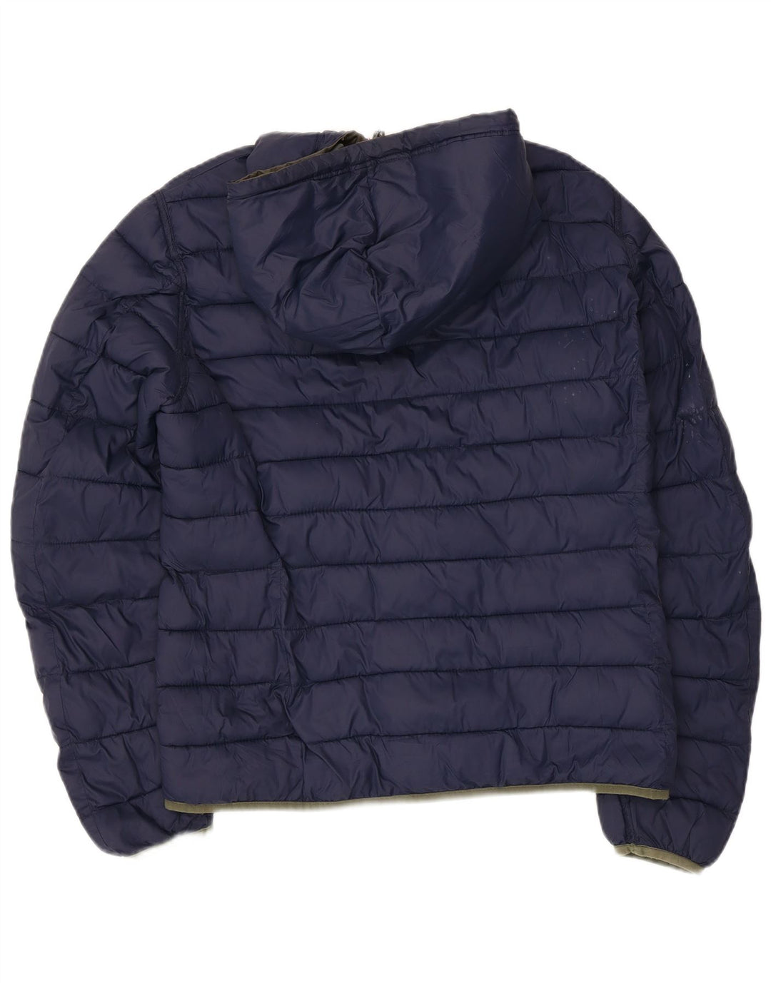 U.S. Polo Assn. Muška reverzibilna podstavljena jakna s kapuljačom UK 38 srednje boje kaki