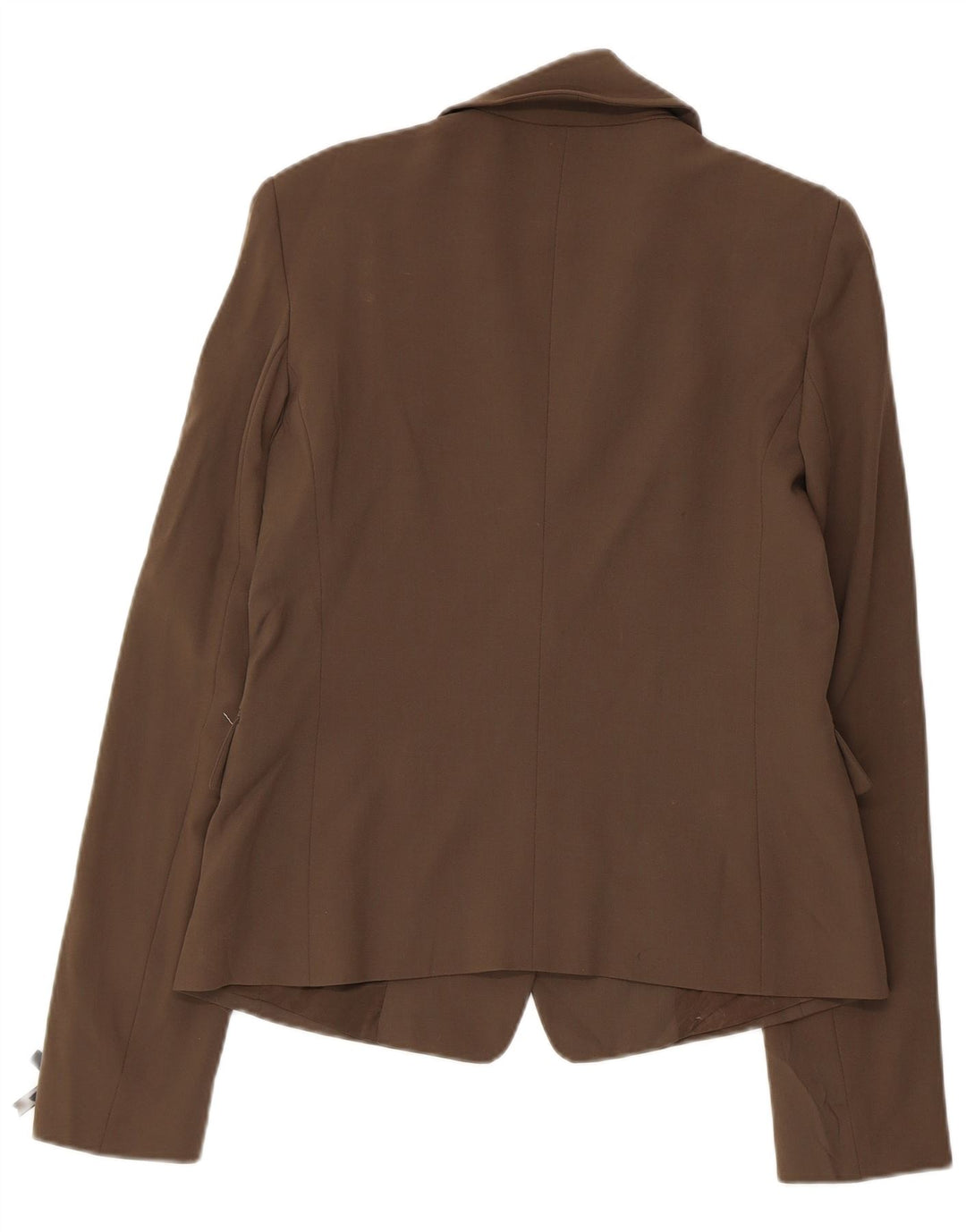 PATRIZIA PEPE Ženska jakna sa 2 gumba IT 46 Velika smeđa djevičanska vuna