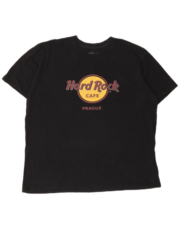 Hard Rock Cafe muška majica kratkih rukava klasičnog kroja 2XL, crni pamuk