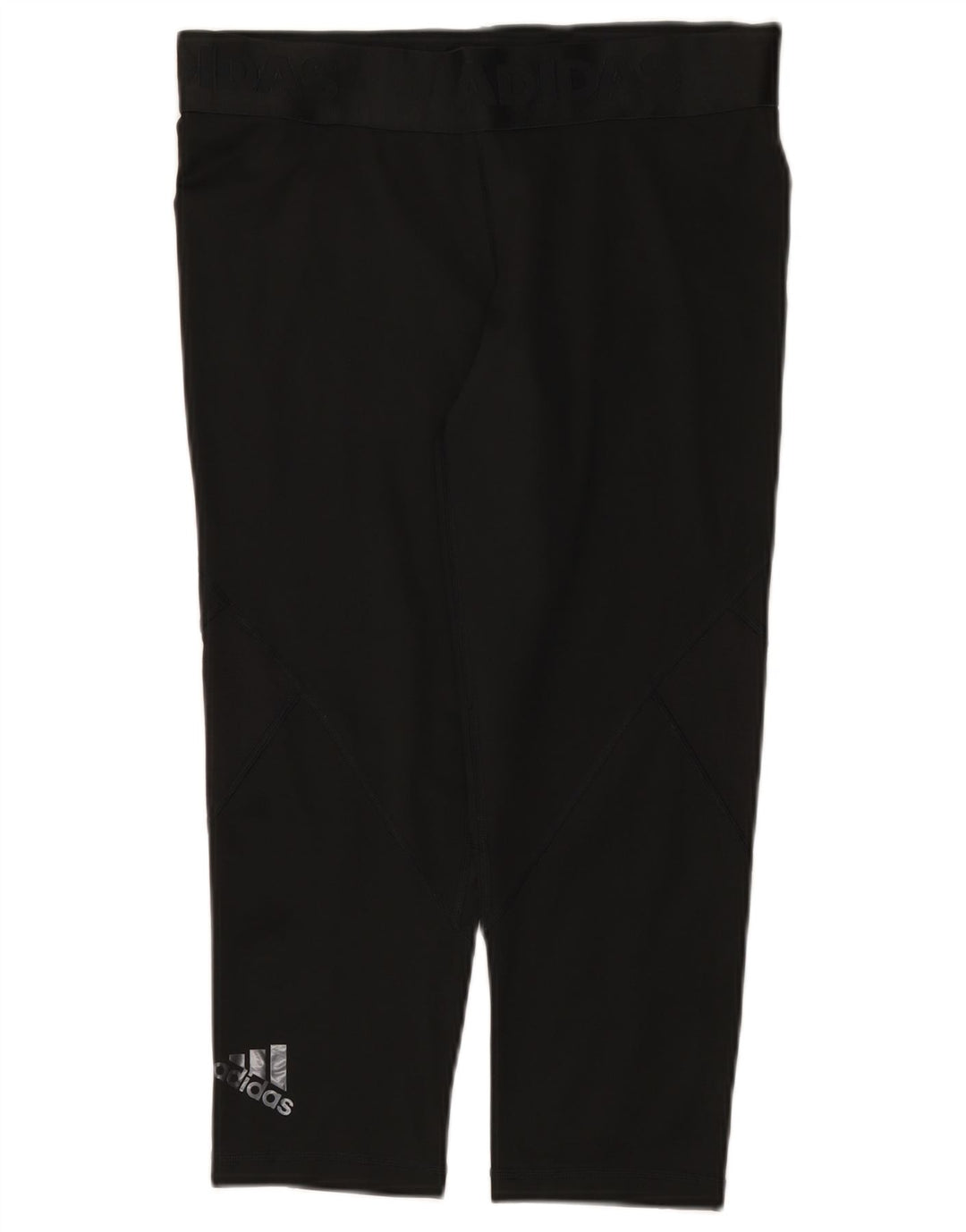 Adidas ženske Climacool Graphic Capri tajice UK 12/14 srednje crne