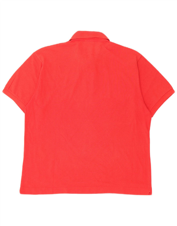 Lacoste muška polo majica veličine 5, veliki crveni pamuk