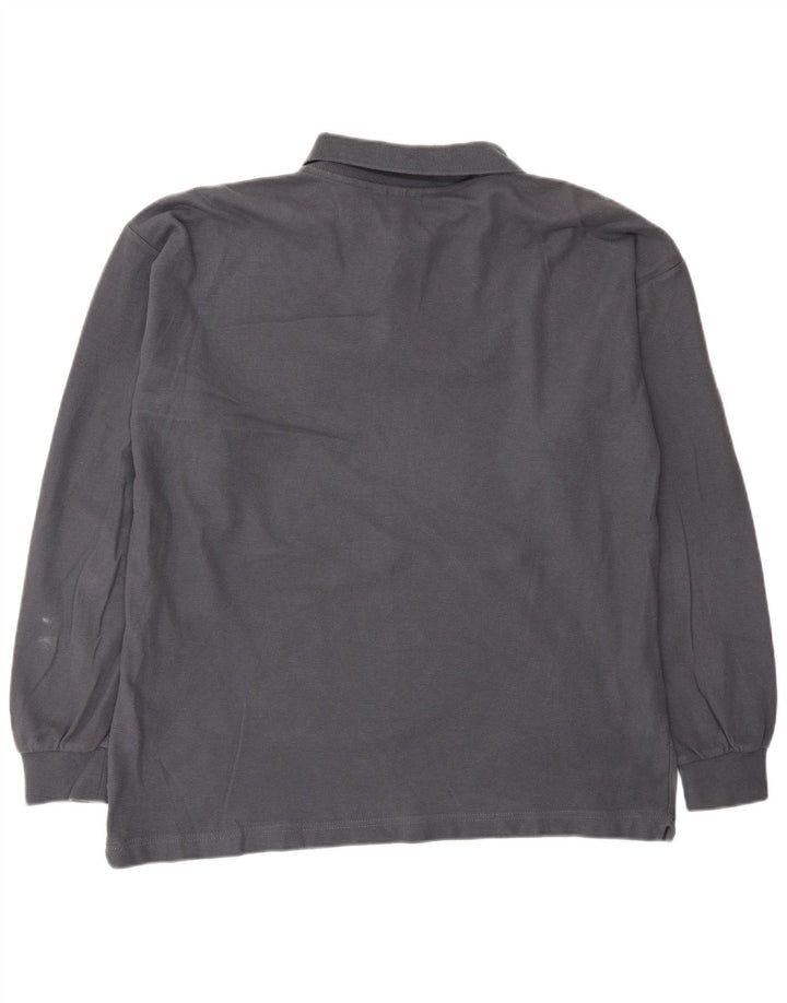 DIADORA Muška polo majica dugih rukava IT 48 srednje sivi pamuk