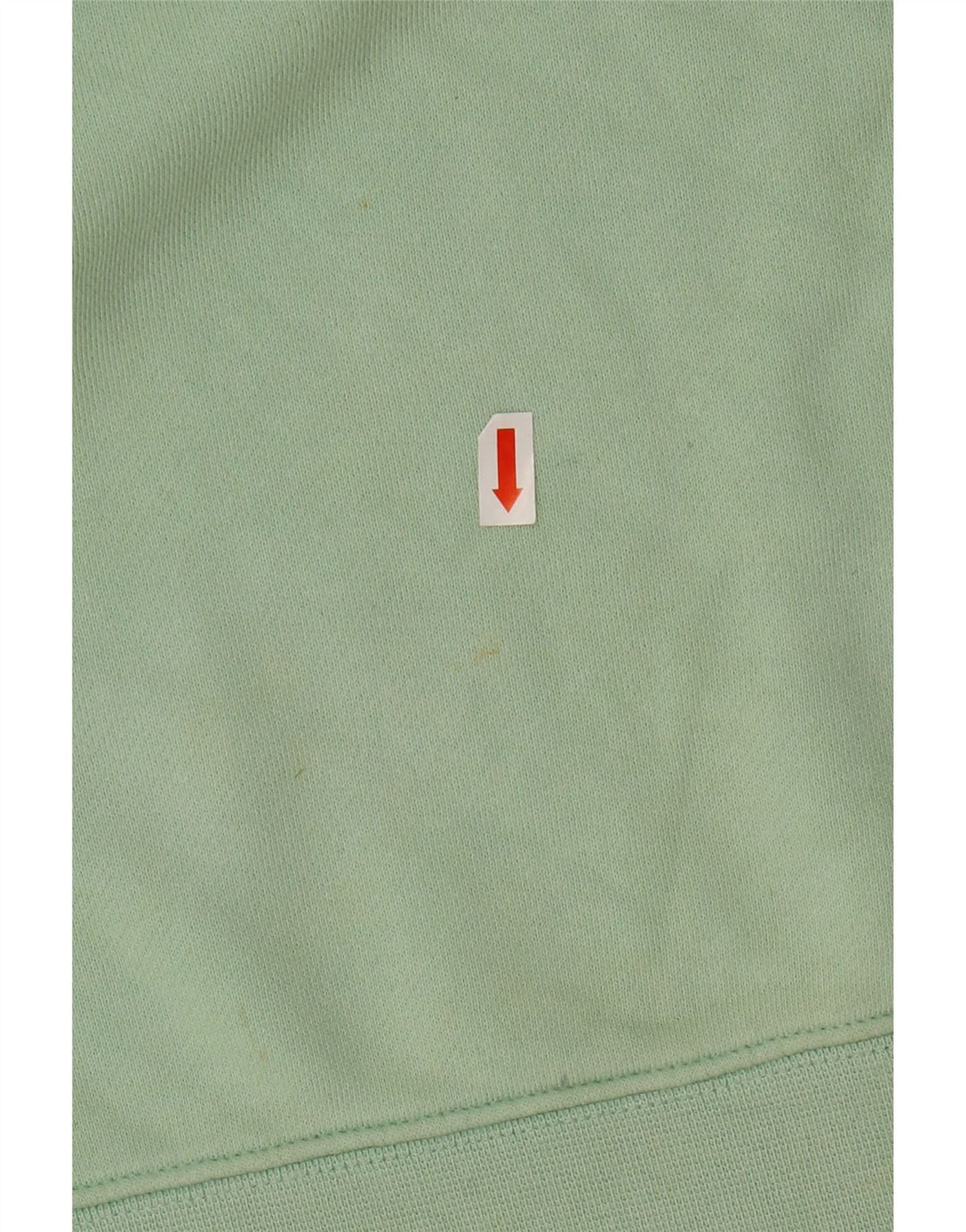 ADIDAS ženska prevelika majica s kapuljačom UK 8 Mali zeleni pamuk