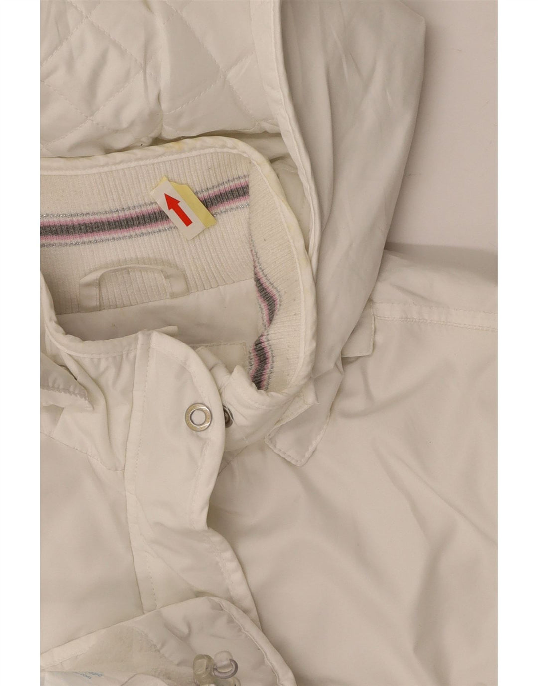 CHAMPION Vjetrovka s kapuljačom za djevojčice 13-14 godina XL bijeli poliester