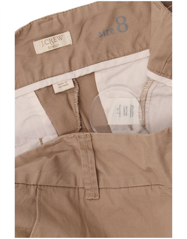 J. Crew Ženske chino kratke hlače US 8 srednje W32 smeđi pamuk