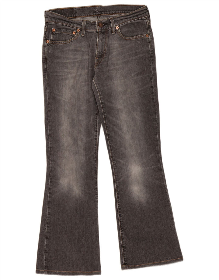 Levi's ženske 529 Bootcut traperice W28 L28 sivi pamuk