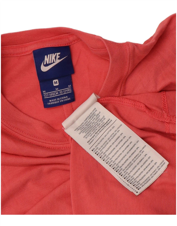 Nike majica kratkih rukava za djevojčice 10-11 godina srednje ružičasta poliester