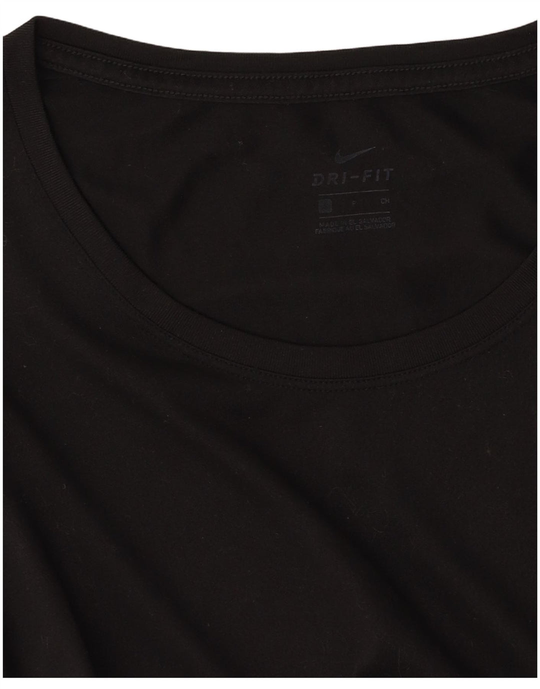 NIKE Ženska Dri Fit majica kratkih rukava UK 10 Mala crna