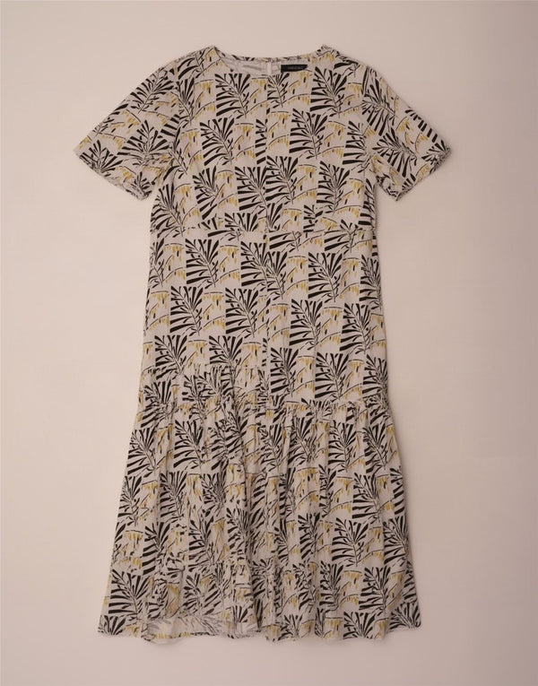 Marks & Spencer ženska autograph maxi haljina UK 14 Large Off White Floral