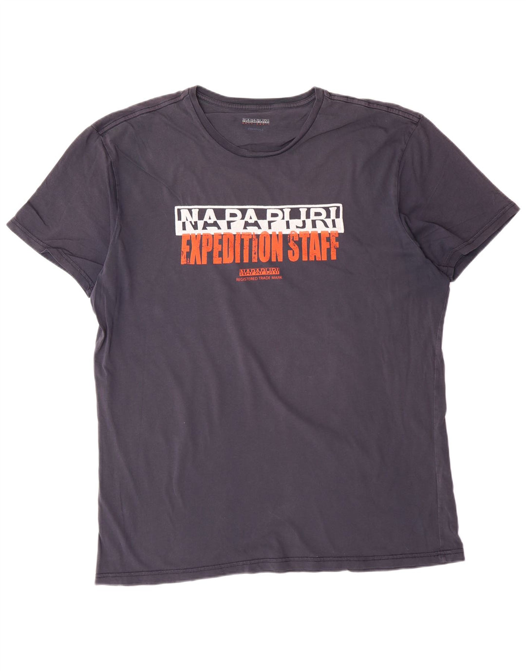 NAPAPIJRI Muška majica kratkih rukava Geographic Graphic 3XL tamnoplavi pamuk