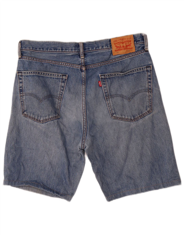 Levi's muške 751 traper kratke hlače W36 veliki plavi pamuk