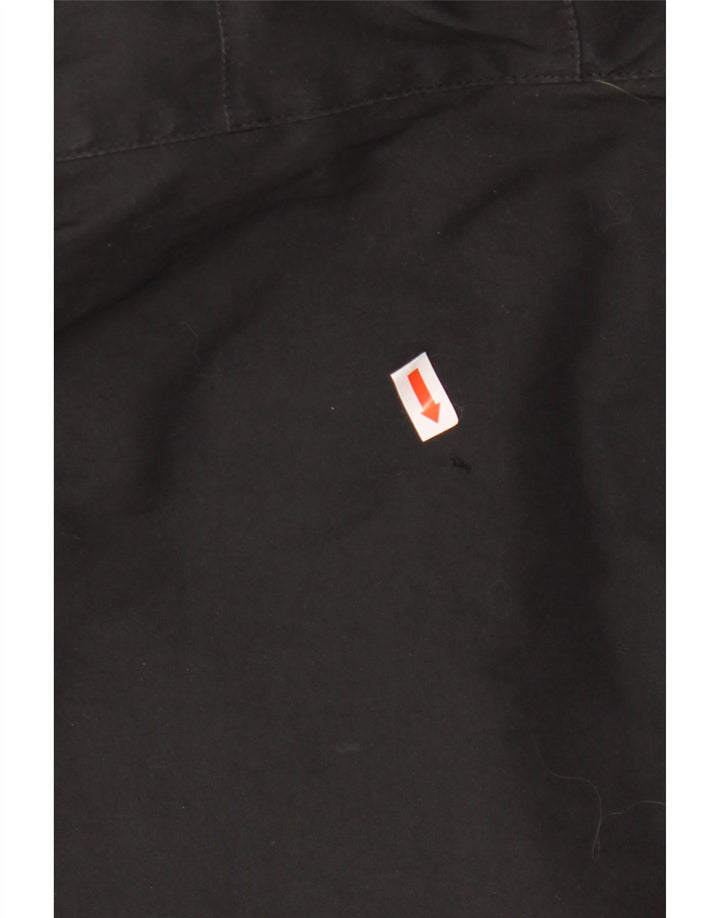 Jack Wolfskin muška vjetrovka s kapuljačom UK 48 2XL crni poliester