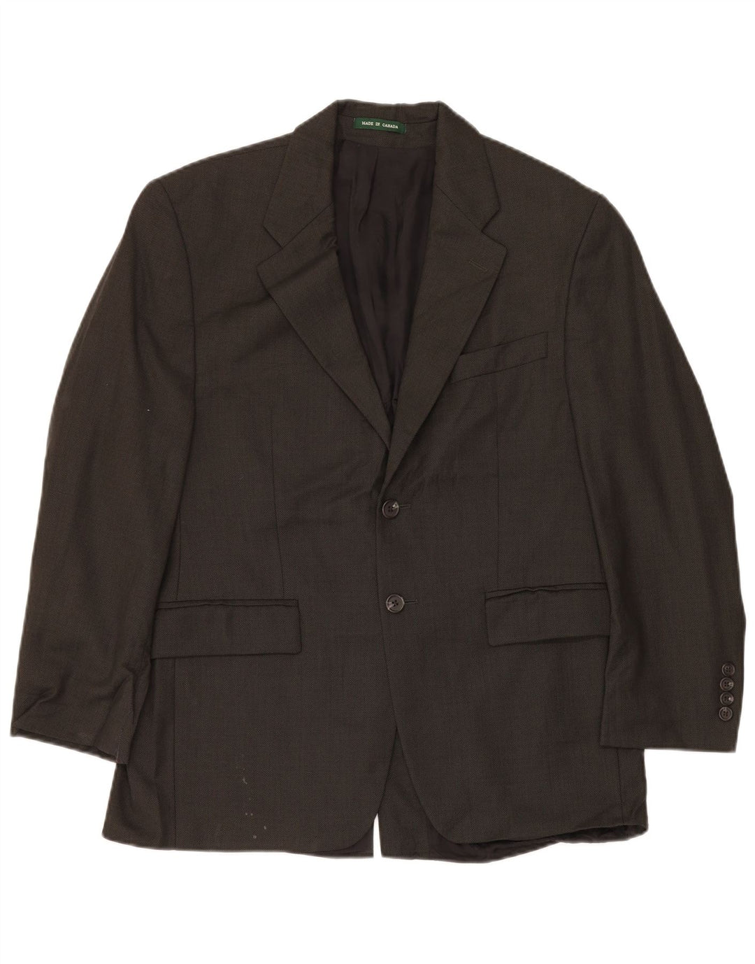 Ralph Lauren muška jakna s 2 gumba IT 56 2XL crna vuna