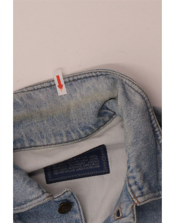 POP 84 Muška traper jakna UK 40 Large Blue