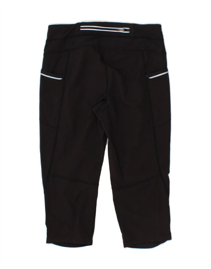ATHLETA Womens Capri Leggings UK 6 XS Black Polyester Vintage Athleta and Second-Hand Athleta from Messina Hembry 