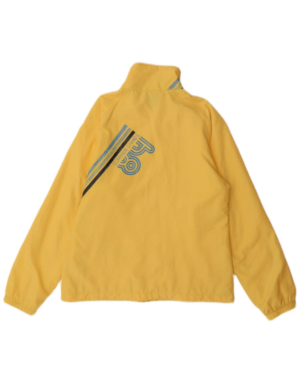 NIKE ženska kišna jakna s grafičkim motivima UK 12 srednje žuti najlon