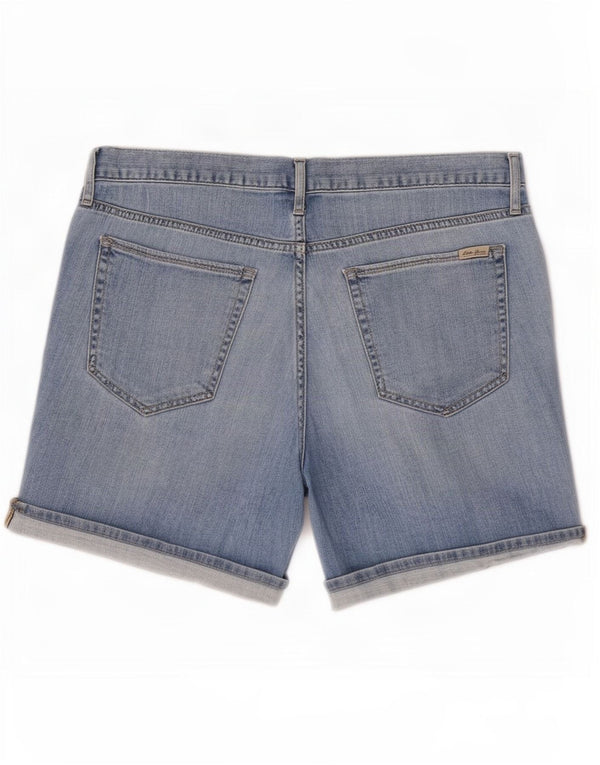 Eddie Bauer Ženske Boyfriend traper kratke hlače US 10 Large W36 Plave cvjetne