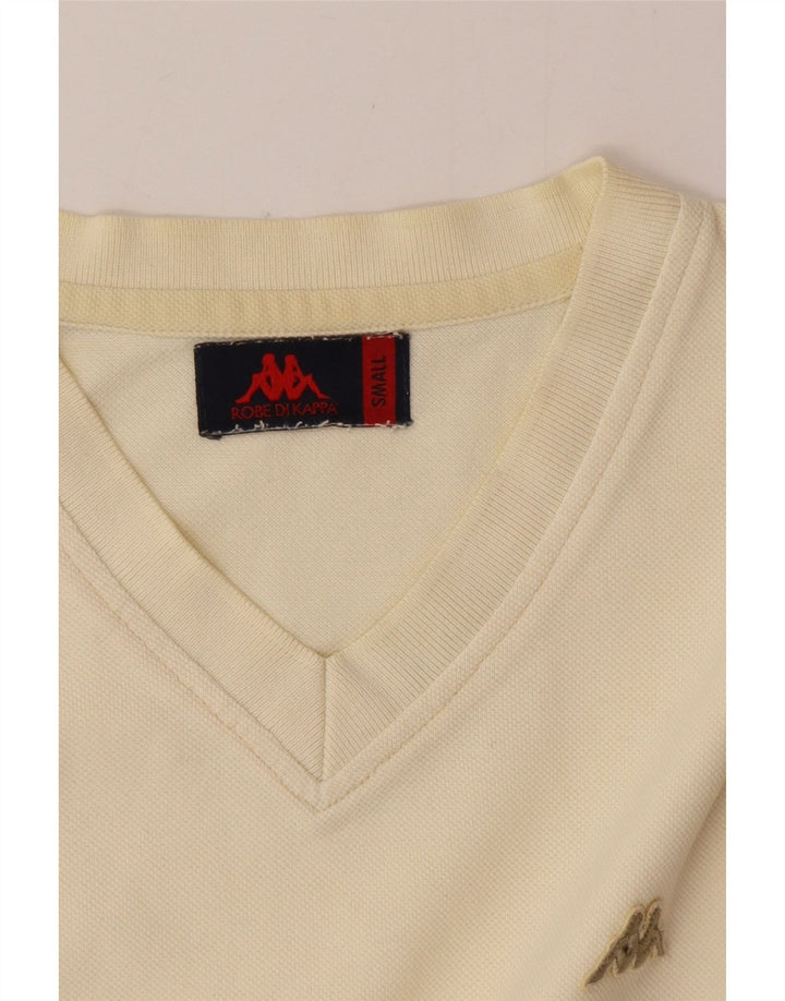 Kappa muška majica kratkih rukava Small Off White
